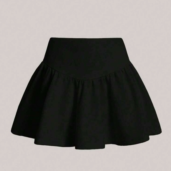 Black Stretch Skirt - Picture 2 of 6